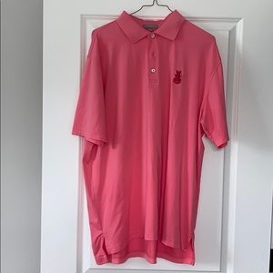 Mens Peter Millar polo shirt size L